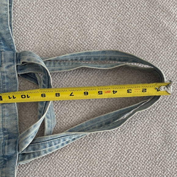 BAGGU giant denim tote NWT - Picture 3 of 11
